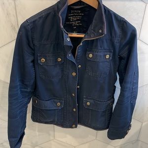 J. Crew Field Jacket XS w/ minor signs of wear on fabric.